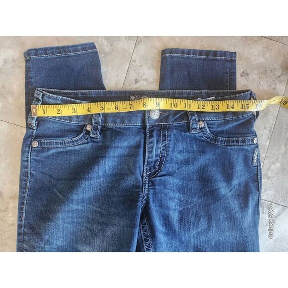 38 Silver Suki mid rise super stretch skinny jeans - Picture 9 of 9
